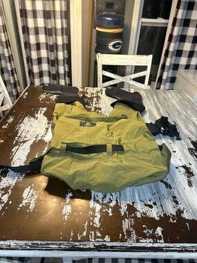 Vintage Orvis Breathable Stockingfoot Fly Fishing Chest Waders MEDIUM